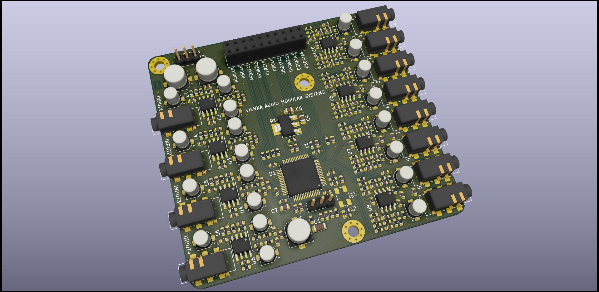 AD1937 audio codec board