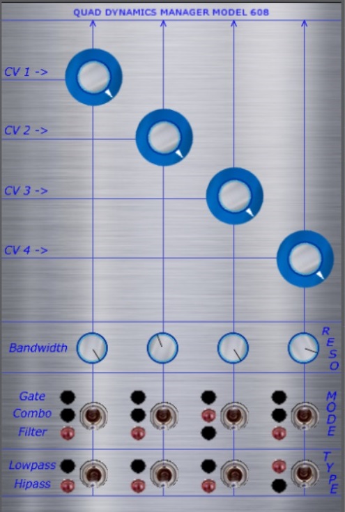 MODEL 608 module