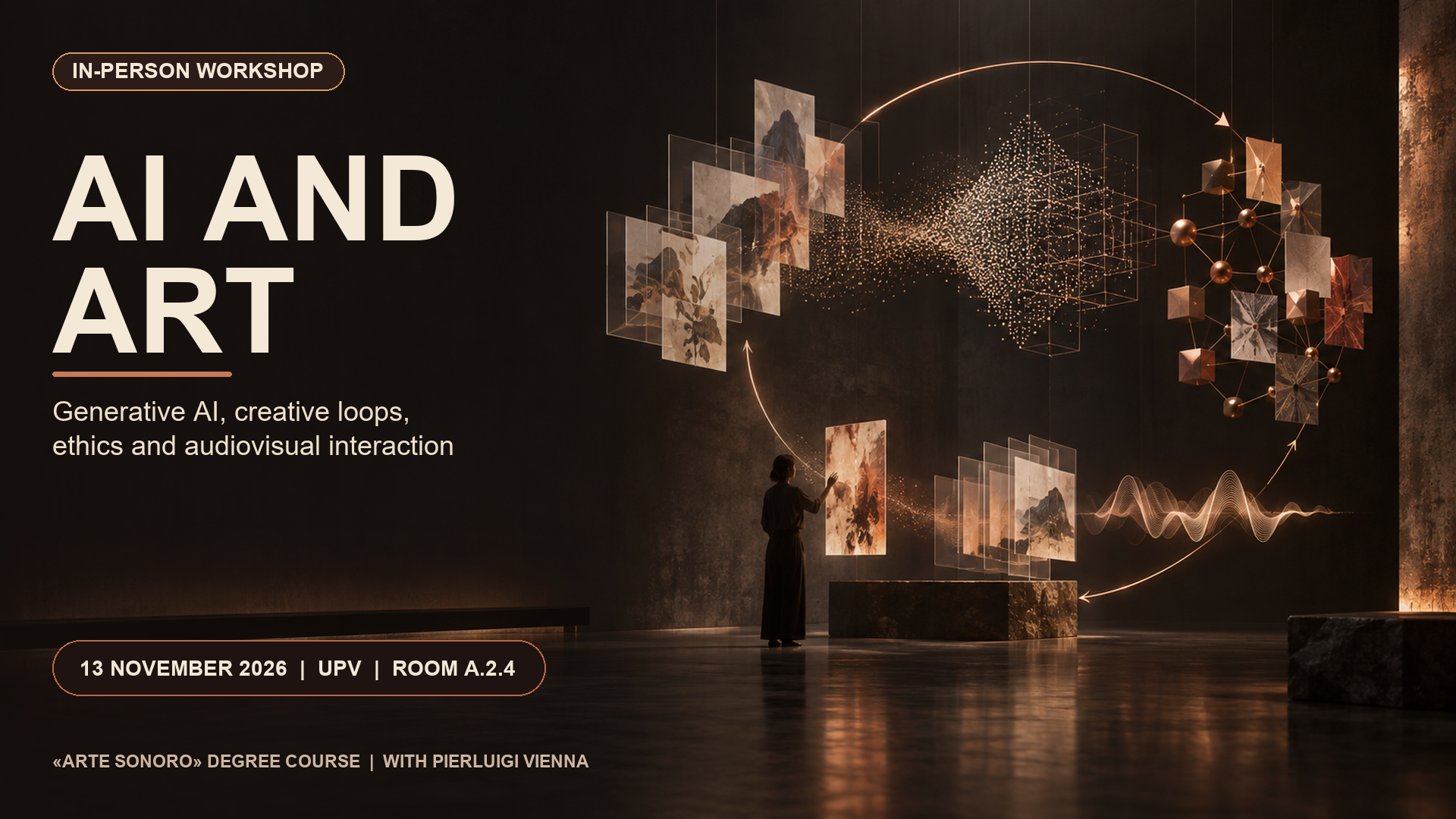AI and Art workshop visual