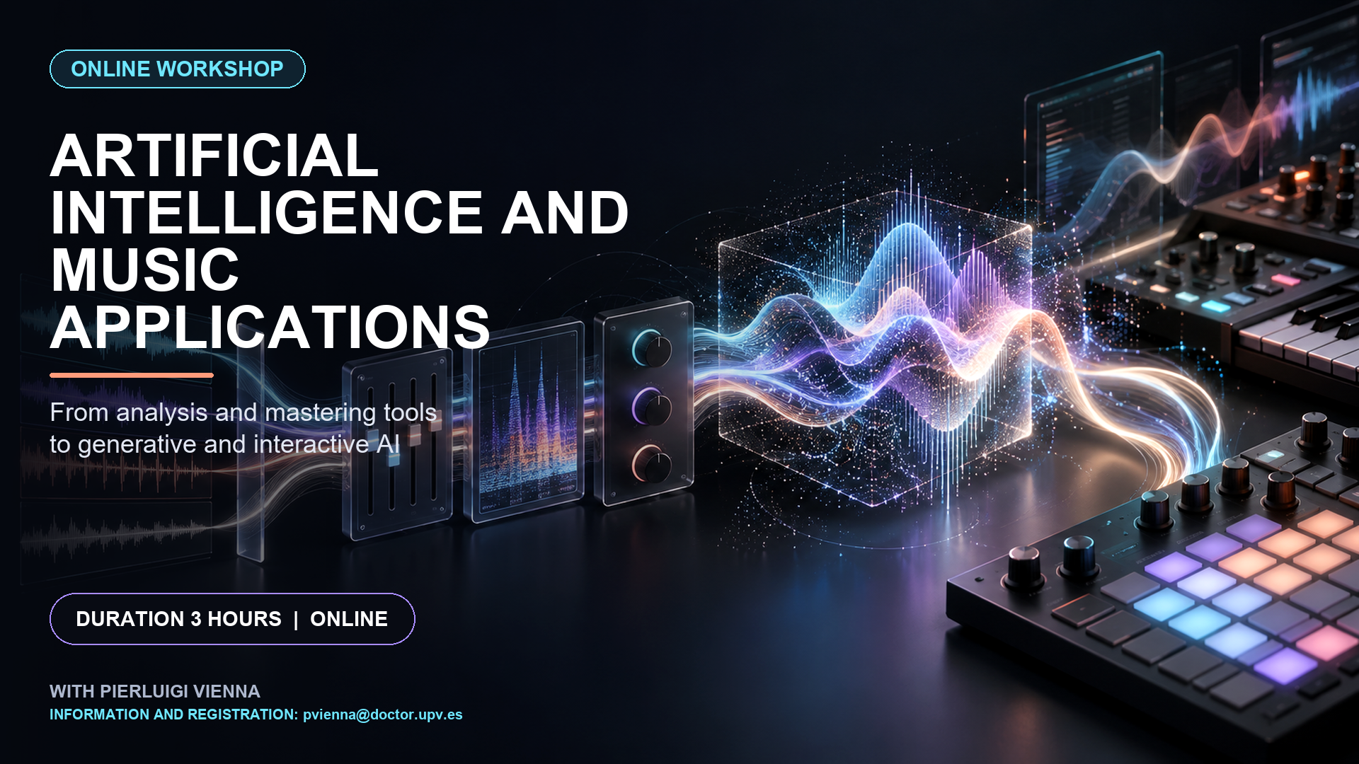 Artificial Intelligence and Music Applications visual